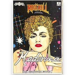 MADONNA ROCK ‘n’ ROLL COMICS 1990 USA 1st Ed. COMIC BOOK ~ 33 YEARS OLD! RARE